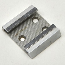 SLITTA PER FLASH FOTOCAMERA ANALOGICA IN ALLUMINIO, RICAMBIO.