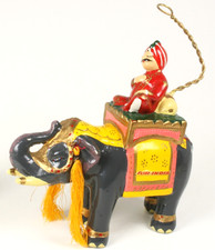 VINTAGE AIR INDIA AIRLINE MAHARAJA ON ELEPHAN...