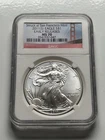 2011 American Silver Eagle-Struck At San Francisco Mint-Early Releases-NGC MS70