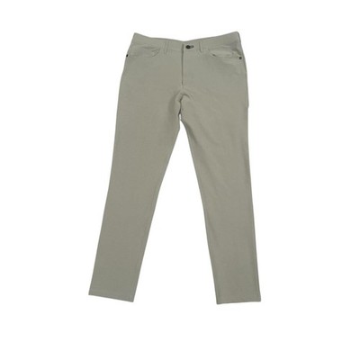 Public Rec Pants Mens 34x32 Gray Straight Leg Stretch Performance Casual Comfort