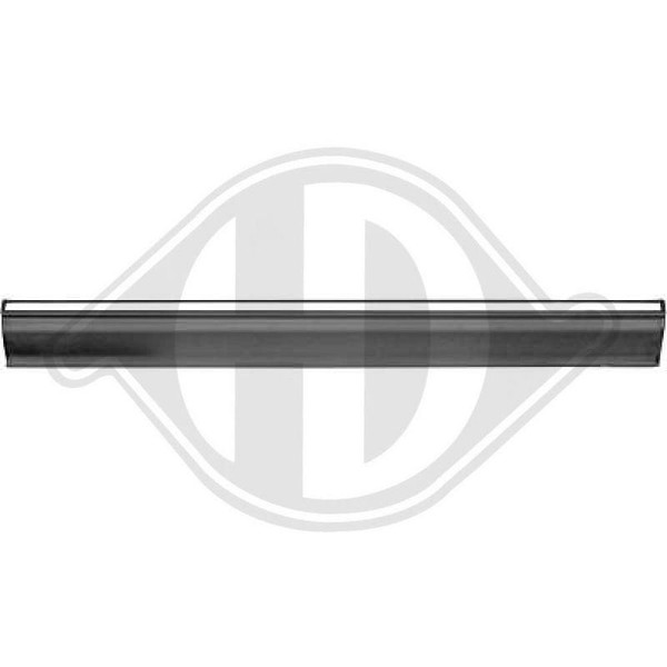 1X Zier /Schutzleiste TüR Diederichs 1611135 FüR Mercedes Benz Hinten Links-image
