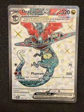 dragapult ex pokemon card value COPY] Dragapult EX - Twilight Masquerade TWMFR pokmon card 130/167