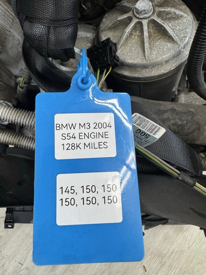 2004 BMW E46 M3 01-06 S54 3.2L Engine Motor 128k Miles Complete - Image 4 of 4