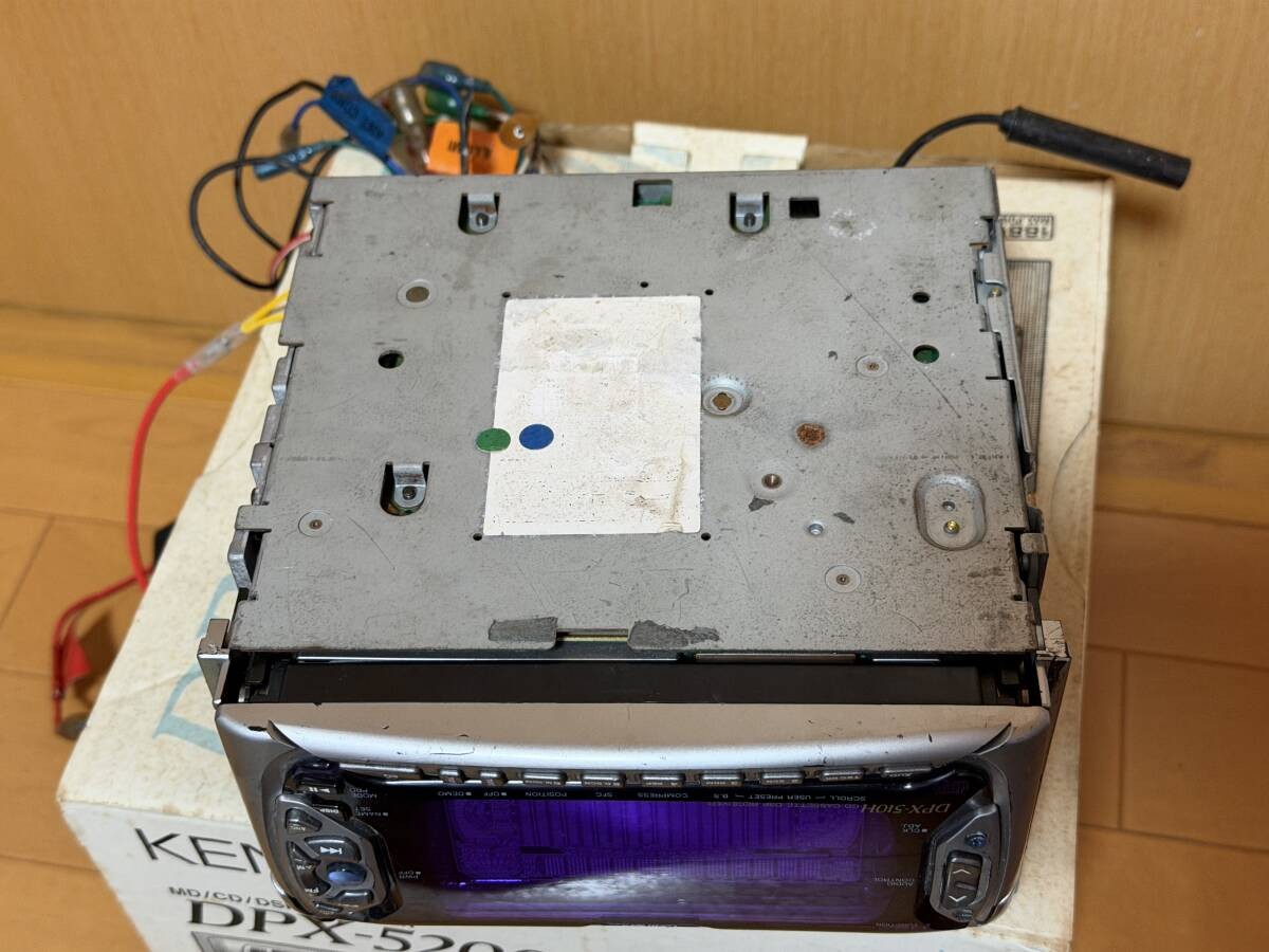 Kenwood DPX-510 2DIN CD Cassette Deck Player Working | eBay