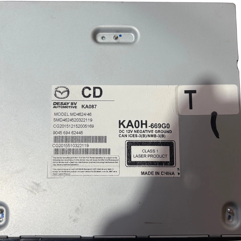 SCREEN KA0H-669G0 Mazda CX-5 MK1 Satnav Display Radio Head Unit CD Nav 2013-2017 - Bild 4 von 4