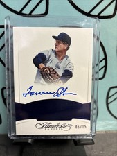 2017 Panini Flawless - Greats Autographs Tommy John #GA-TJ Sapphire /15 (AU)
