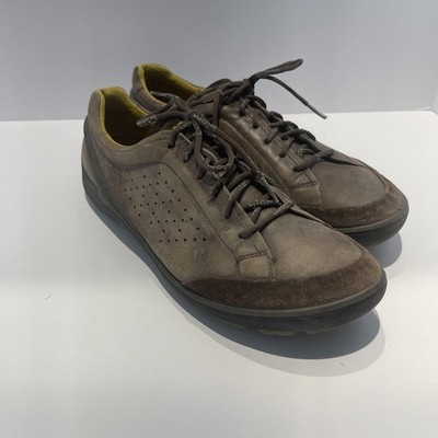 Ecco Brown Suede Leather Biom Natural Motion Women s Sneakers Sz 11 / 42 Walking