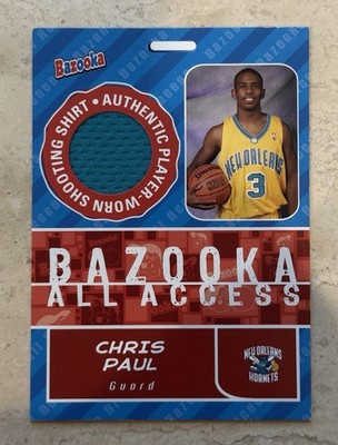 2005-06 Bazooka Chris Paul All-Access Relics #BAA-CP New Orleans Hornets