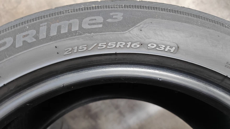 4 x Hankook Ventus Prime 3 (K125) 215/55 R16 93H Sommerreifen 0121 (1994) - Bild 4 von 4