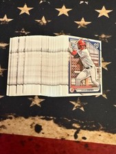 2024 Bowman Baseball Dylan Crews Base 1st Paper Lot Of 79