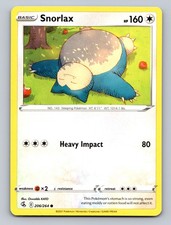 Snorlax 206/264 Common Fusion Strike Pokemon Near Mint