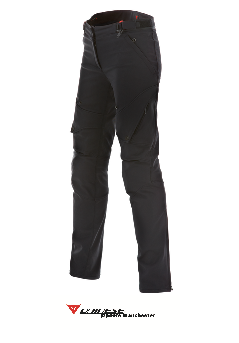 Dainese New Drake Air Ladies Black/Black Sports Touring Urban Textile Motorcy...