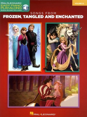 Songs from Frozen, Tangled and Enchanted: Easy Piano Play-Along Volume 32 (B...