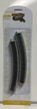 Bachmann EZ Track N Scale 6 Pack 14" Radius Curved Nickel Silver Track #44853