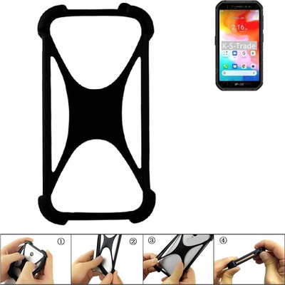 Bumper für Ulefone Armor X7 Silikon Hülle Softcase Stoßschutz Kantenschutz Sc