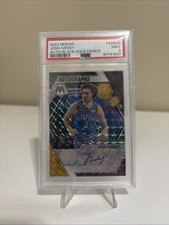 2022 Mosaic Josh Giddey Black And Gold Choice Auto PSA 9 (#d 4/8)