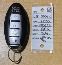 Original Oem 2020 Nissan Gt-r Key Fob Cut Blade Original Oem 2020 Nissan Gt-r Key Fob Cut Blade