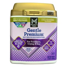 Member's Mark Gentle Premium Infant Formula Powder with Iron, 48oz. - EXP 06/26