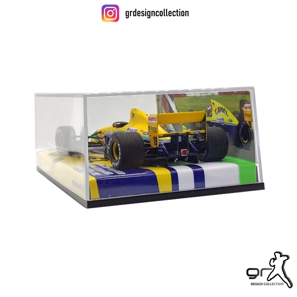 Michael Schumacher - Benetton Ford B191B - F1 GP 1992 / Minichamps / 1:43 - Immagine 3 di 4