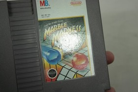 Marble Madness NES CIB Nintendo Entertainment System 1989 Complete + Manual