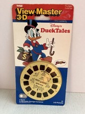 Disney Ducktales View Master 3D Reels Vintage 1990 Sealed