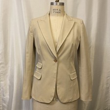 Elie Tahari One Button Women's Jacket, Blazer Size 10 Perfect 