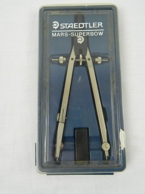Staedtler Mars Superbow Drafting Compass Made In Germany Vintage High Quality