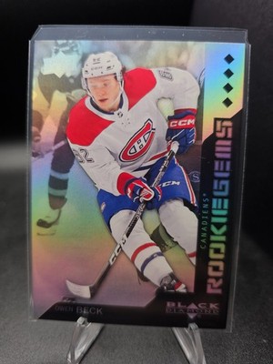 2023-24 UD Black Diamond Hockey Owen Beck RC Rookie Gems #RRG-OB