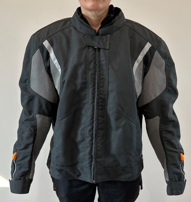 BMW MOTORRAD AIRFLOW Motorcycle Jacket CE Armored Black Size Euro 62