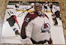 TRENT MINER SIGNED 8X10 MATTE PHOTO COLORADO AVALANCHE (G)