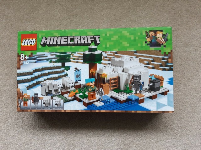 minecraft lego polar igloo