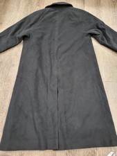 Vintage Jacobson’s 100% Cashmere Full Length Solid Black Coat Women’s Size 8