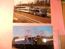 11 x Karten Motiv von Eisenbahnzügen. In der Größe 210 x 145 mm siehe Foto.