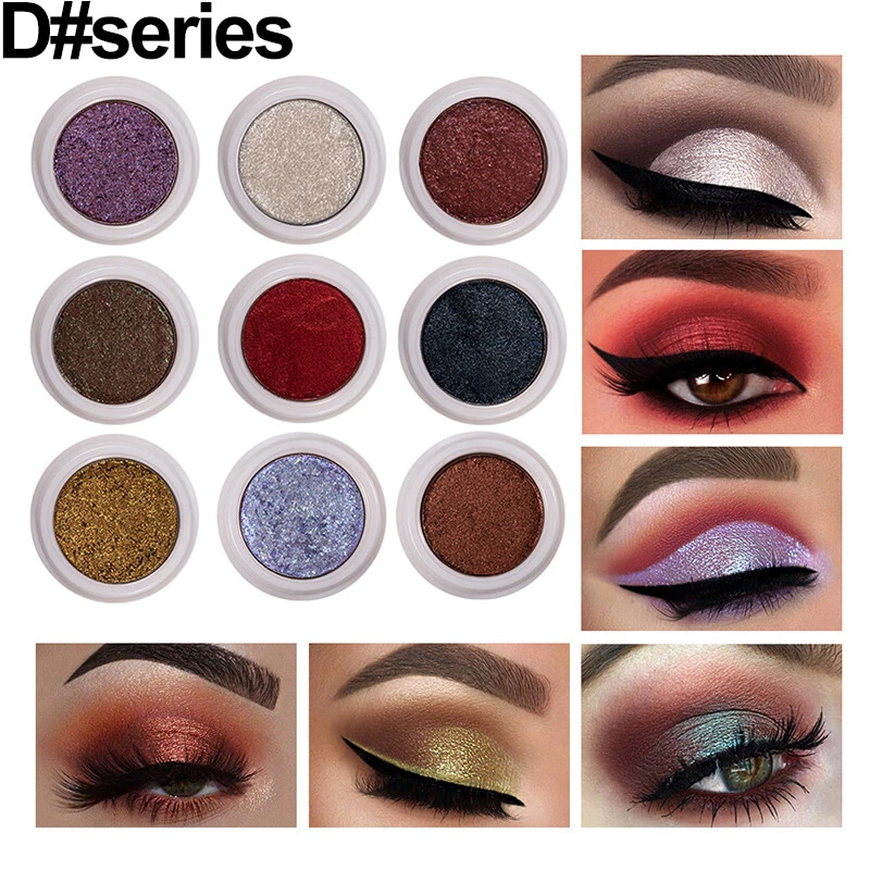 Glitter Chrome Eyeshadow Glitter Eye Shadow Mirror Shimmer Powder Beauty Tool  」 - Image 4 of 4