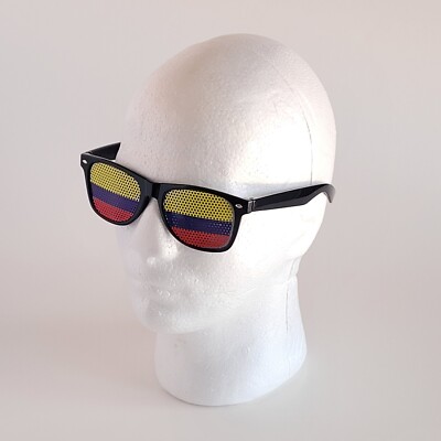 Colombia Unisex Sunglasses  with Decorative National Flag Sticker Gafas Lentes