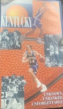 VINTAGE KENTUCKY WILDCATS 1990-91- UNKNOWN, UNRANKED, UNFORGETTABLE!- VHS-