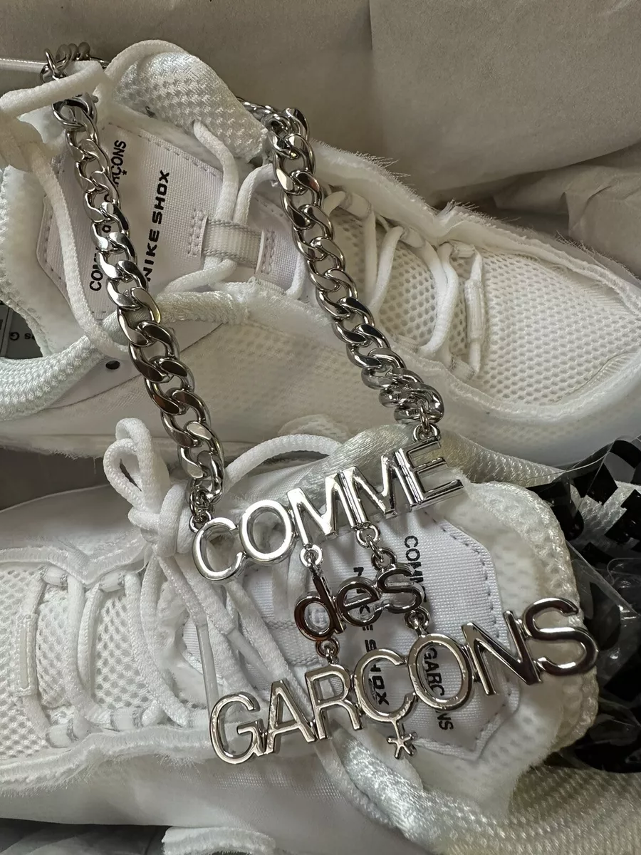 NIKE SHOX TL /CDG COMME des GARCONS WHITE WMN 12 MEN 10.5 | eBay