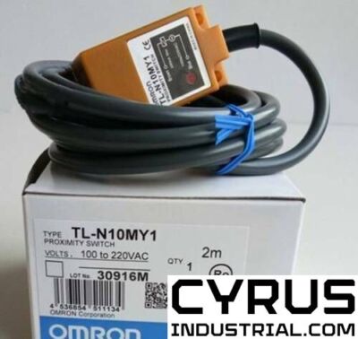 TL-N10MY1 2M Unshielded, Square type, AC 2-wire models, Sensing distance 10 mm Â