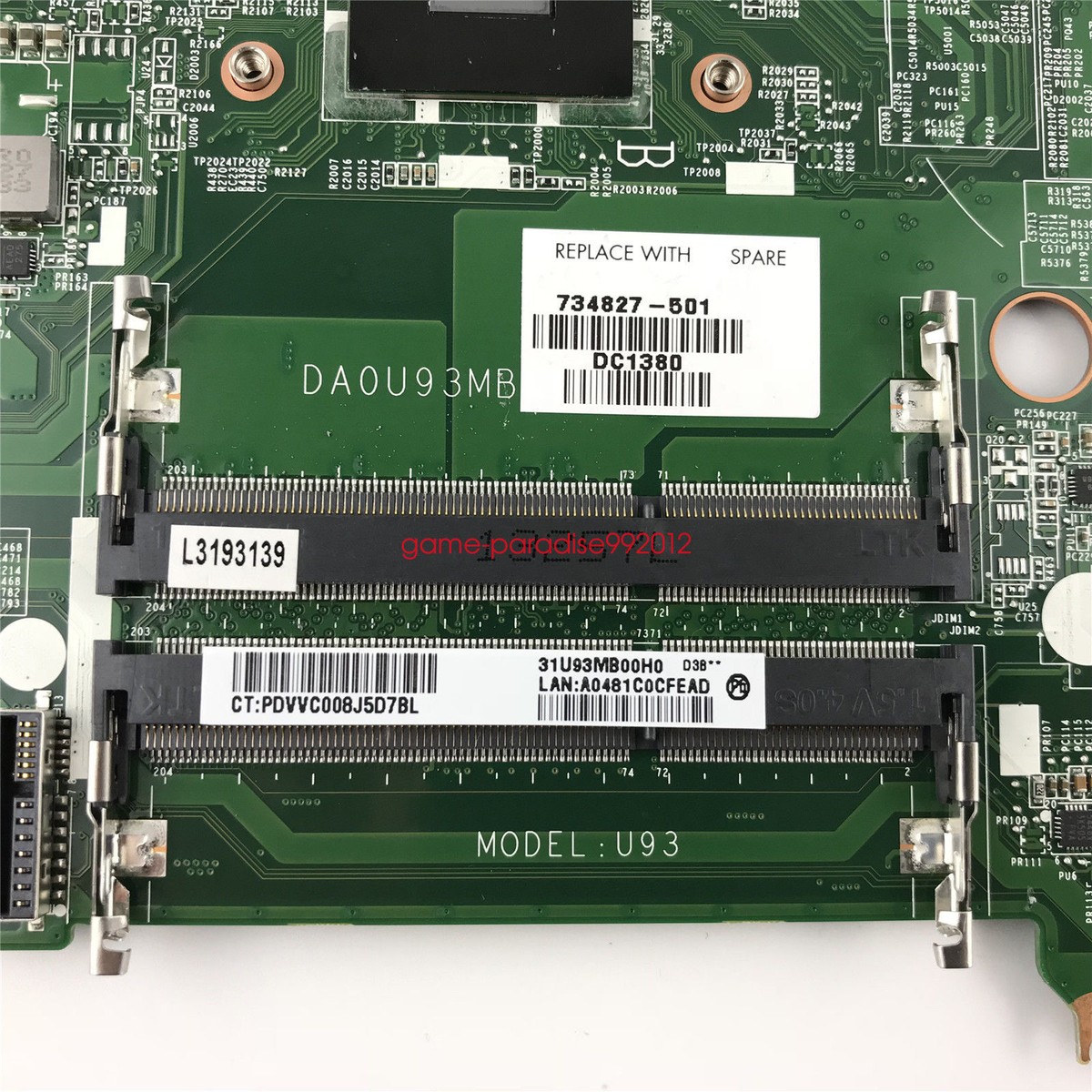 Carte mère HP pour HP Pavilion 15-n