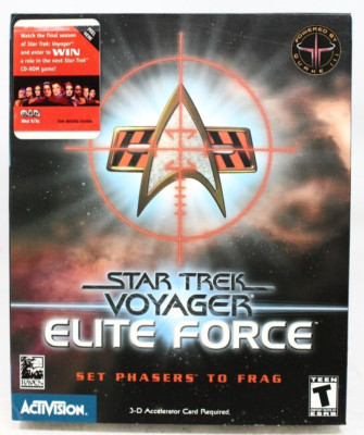 Star Trek: Voyager -- Elite Force (PC, 2000) - Big Box - New Sealed - See desc.