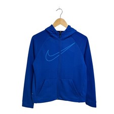 Nike Boys Dri-Fit Full-Zip Hoodie Lightweight Sweatshirt With Front Pock size XL