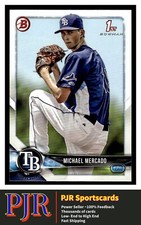 2018 Bowman #BP16 Michael Mercado Tampa Bay Rays  BUY 4 - 35% OFF