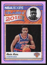 2018-19 Panini NBA Hoops Class of 2018 Holo Foil Kevin Knox RC #9 New York