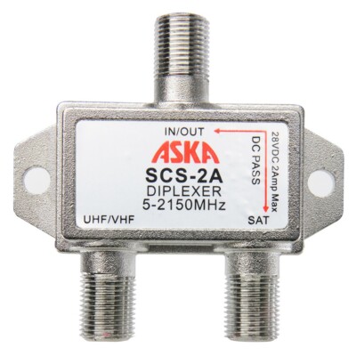 ASKA SCS-2A DNA 2-Amp Diplexer for Dish Pro+
