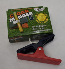 Cigar Minder Red White  Blue The All Purpose Cigar Clip Cigarminder 10 Pack