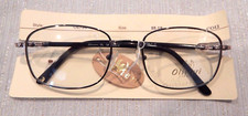 OLIVIERI EYEWEAR OL-34 Gunmetal 55/19 Men's Eyeglass Frame New Old Stock 190