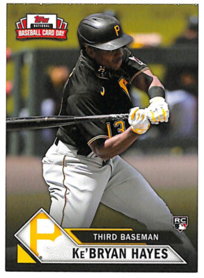 2021 Topps National Baseball Card Day #22 Ke Bryan Hayes rookie card Pirates