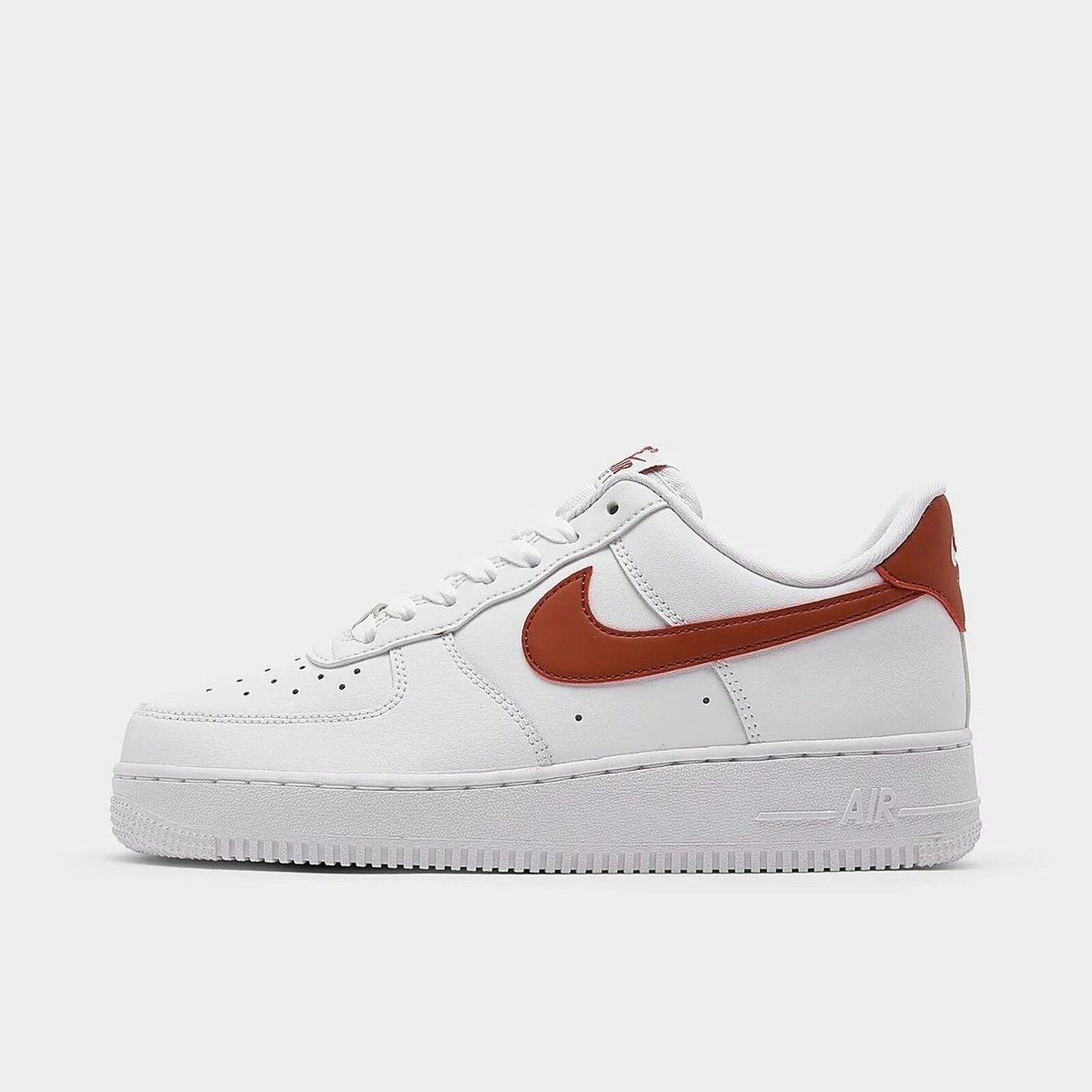 DD8959-115] Nike Women's Air Force 1 '07 White/Rugged Orange *NEW