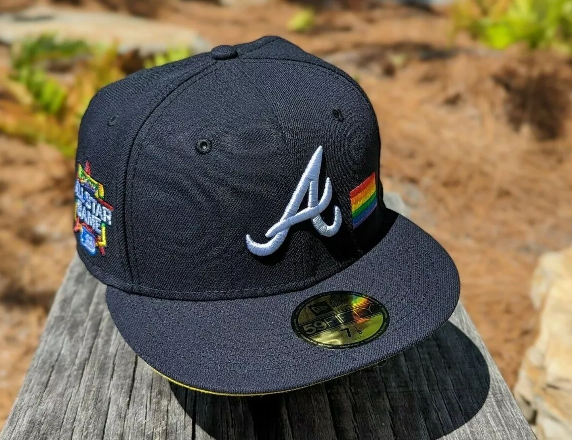 Atlanta Braves Farm Team 5950 Fitted Hat Mississippi / 7 3/4