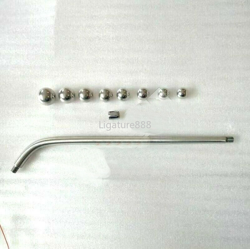 Saxophone Neck Repair Tools Kit Parts - stainless dent ball 9pcs+bent dent rod